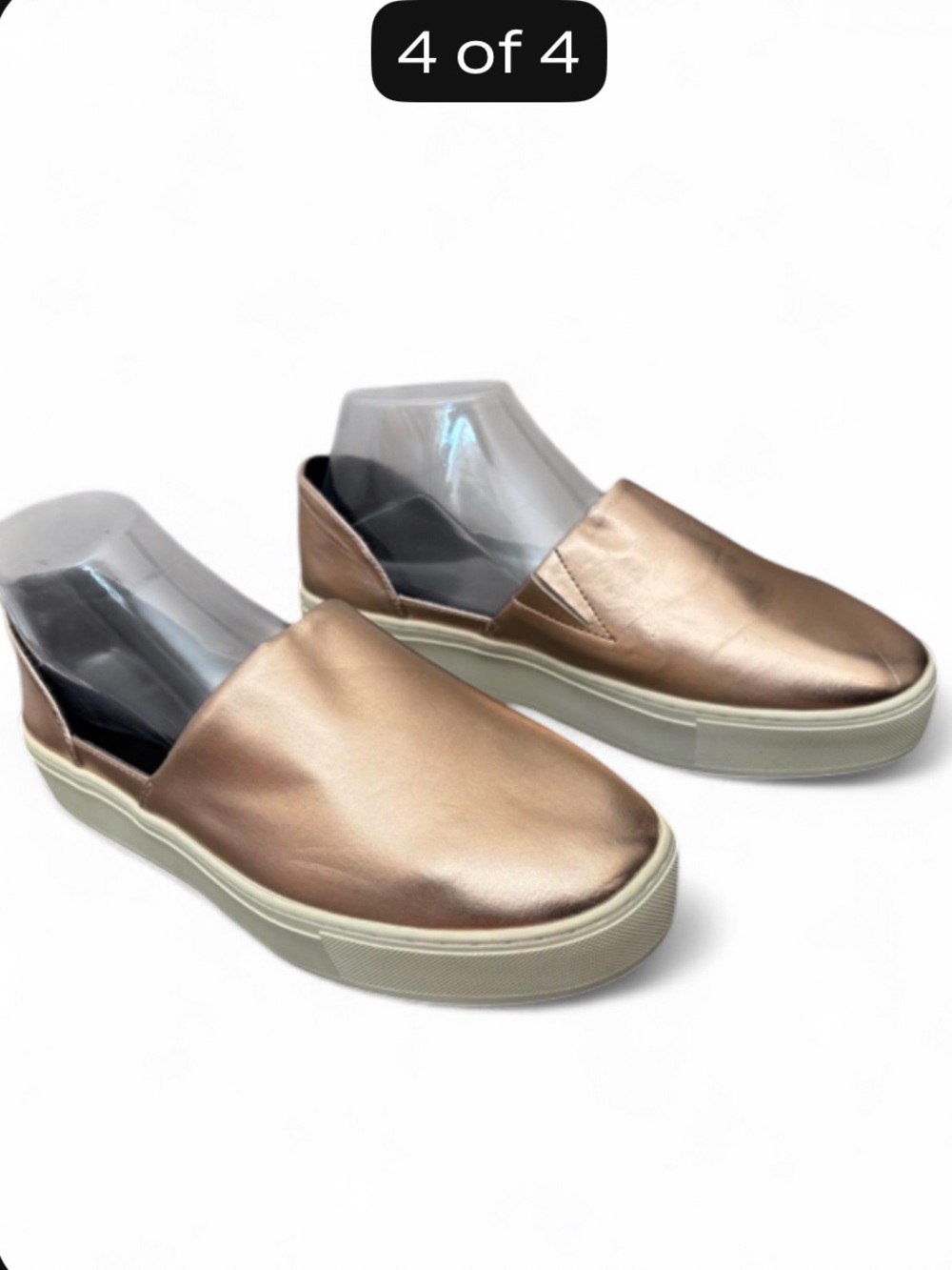 Rebecca Minkoff Nana Rose Gold Slip-On Sneakers - 9